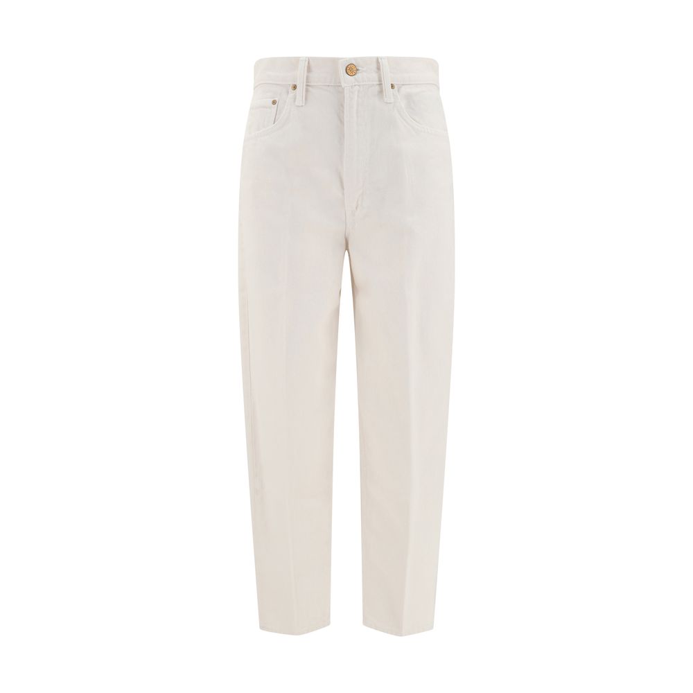 

Джинсы Hiker Skimp Mother Denim, кремовый