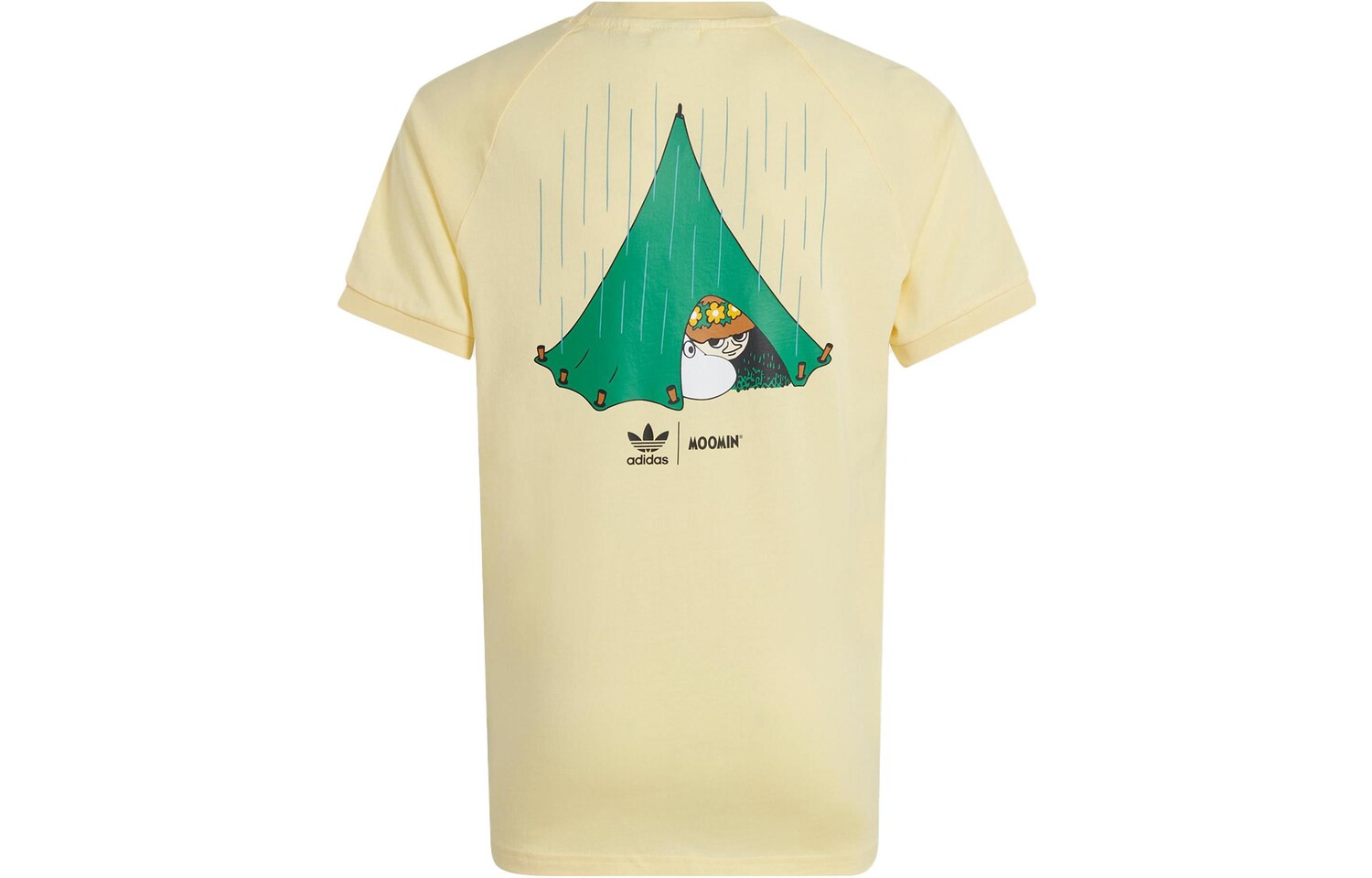 Футболка Adidas X Moomin женская желтая Adidas Originals — фото 2