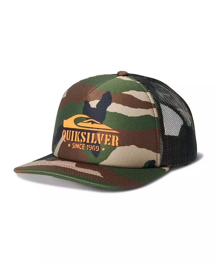 

Мужская кепка Ways Trucker Cap Quiksilver, зеленый