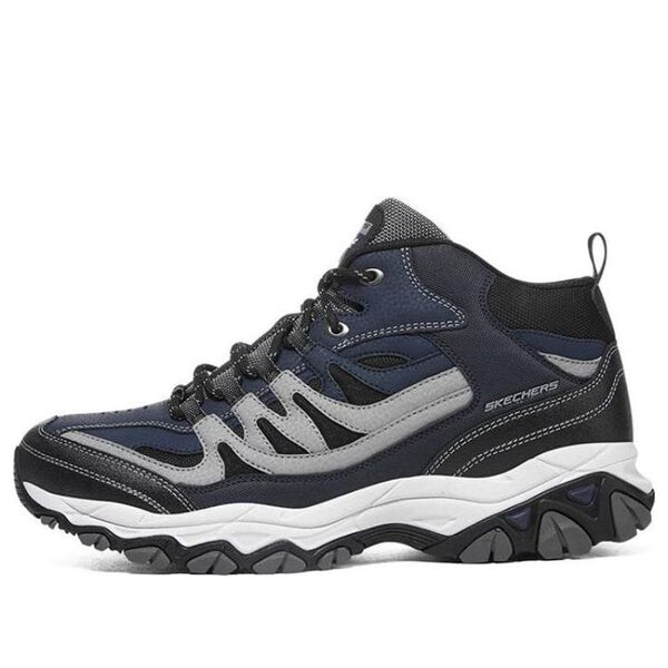 

Кроссовки after burn memory 'navy grey' Skechers, синий
