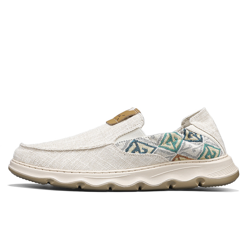 

Bull charm Кеды Canvas Shoes Men's Low top Beige/Gray/Black