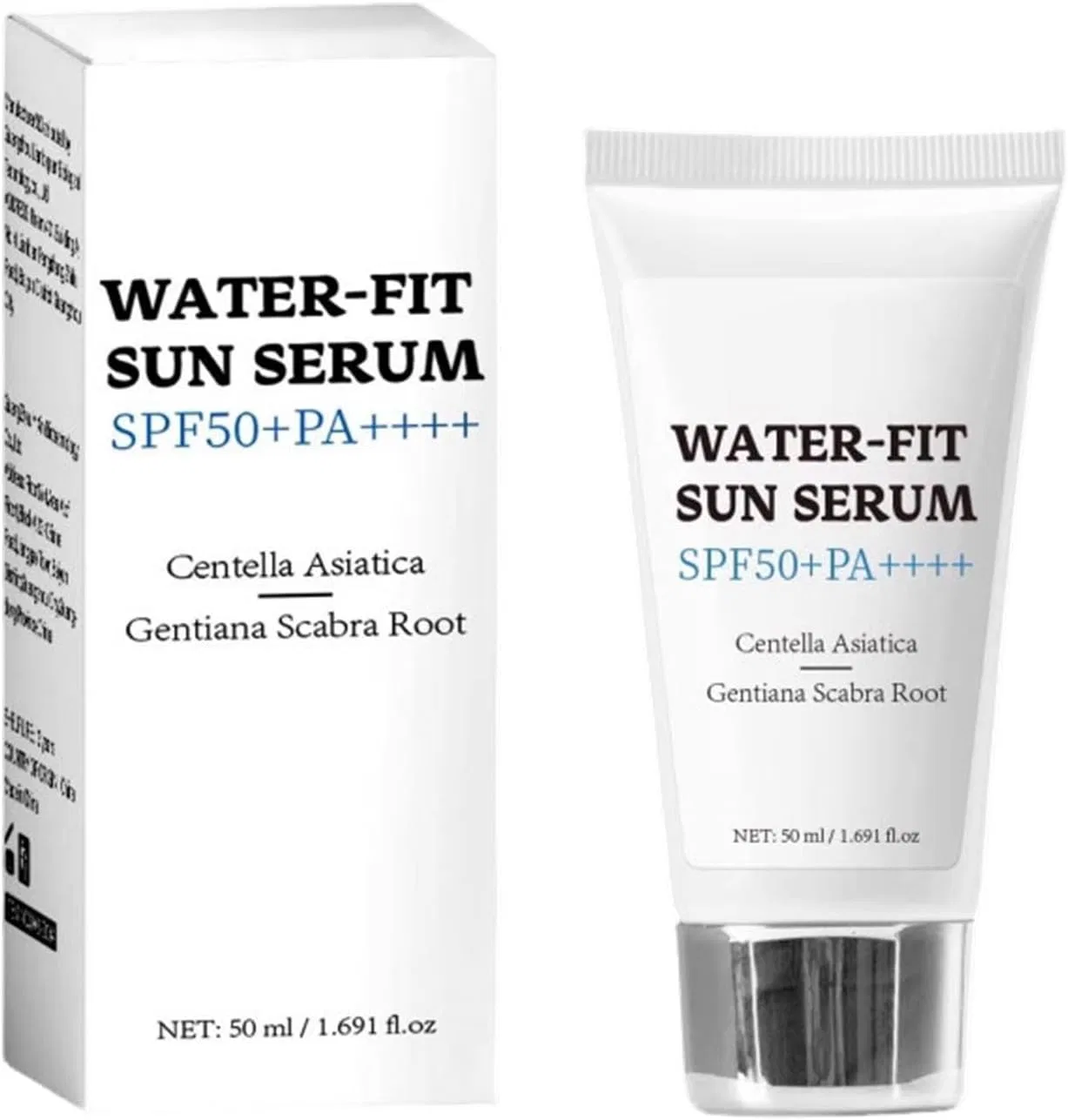 Солнцезащитный крем для лица SPF 50+ White, Generic, 50 мл, белый