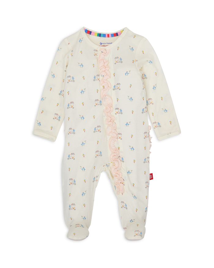 

Детские пижамы-слипы Penguin Pints из модала - для девочек MAGNETIC ME, белый