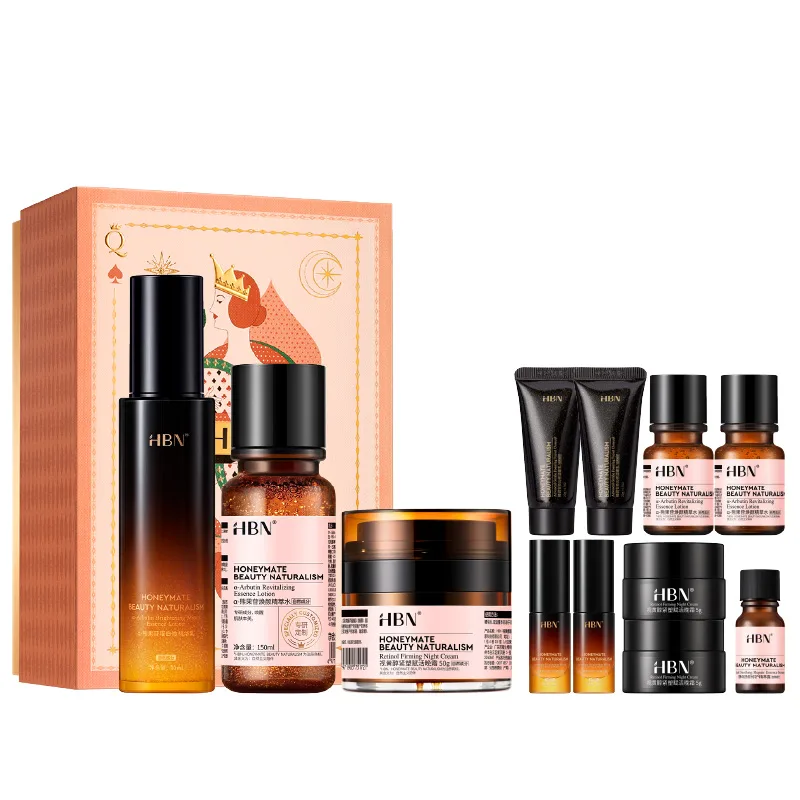HBN Набор для ухода за кожей унисекс, Special Edition Radiance Water 150ml+Original White Milk+Night Cream 2.0 30g — фото 3