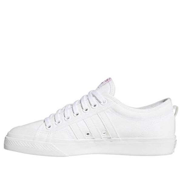 

Кроссовки оригинальные nizza trefoil кроссовки красные Adidas, белый