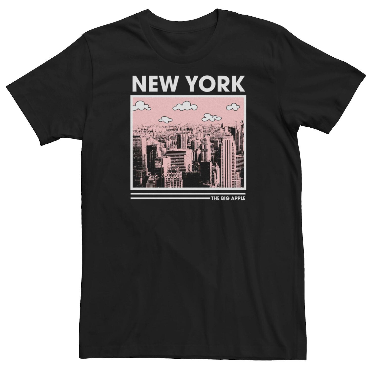 

Мужская футболка New York The Big Apple Skyline Licensed Character