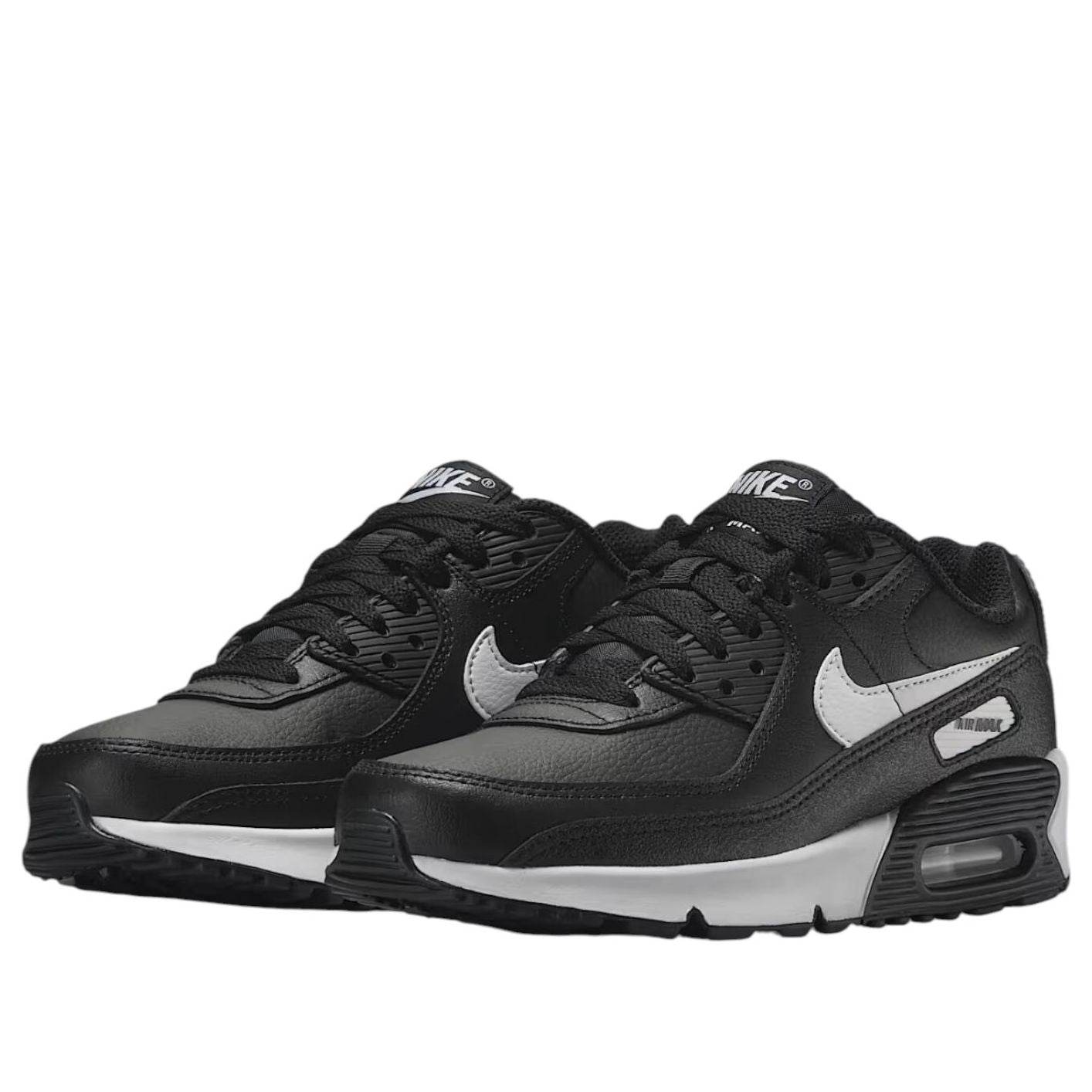Кроссовки (GS) Nike Air Max 90 LTR 'Black White' — фото 3