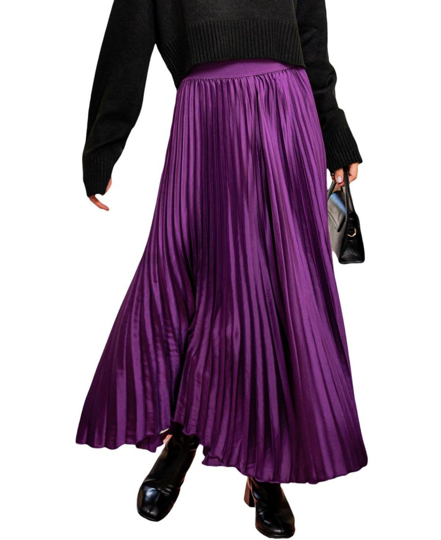 

Женская фиолетовая макси-юбка "In My Lane" Cupshe, Purple