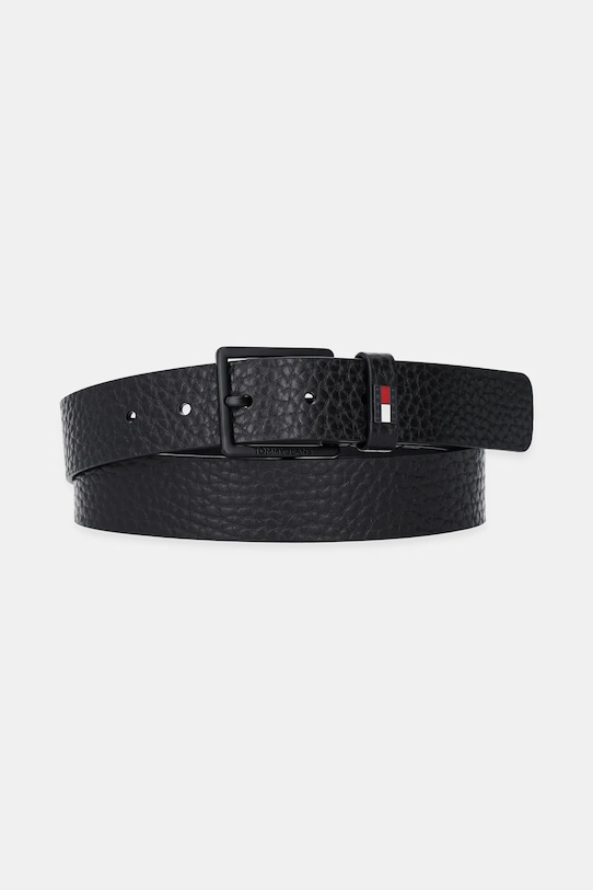 

Кожаный ремень Tommy Jeans, черный