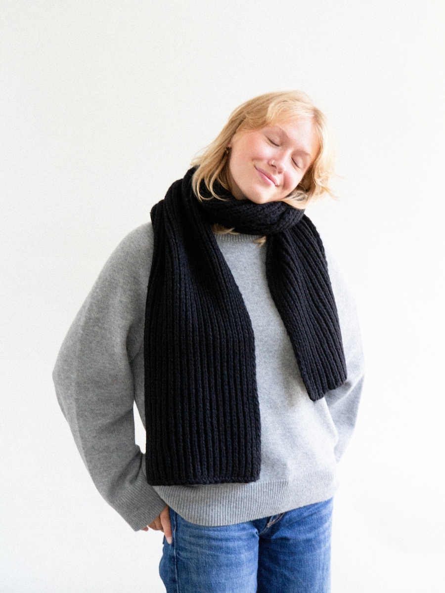 

Шарф KOPYTO UHU, черный