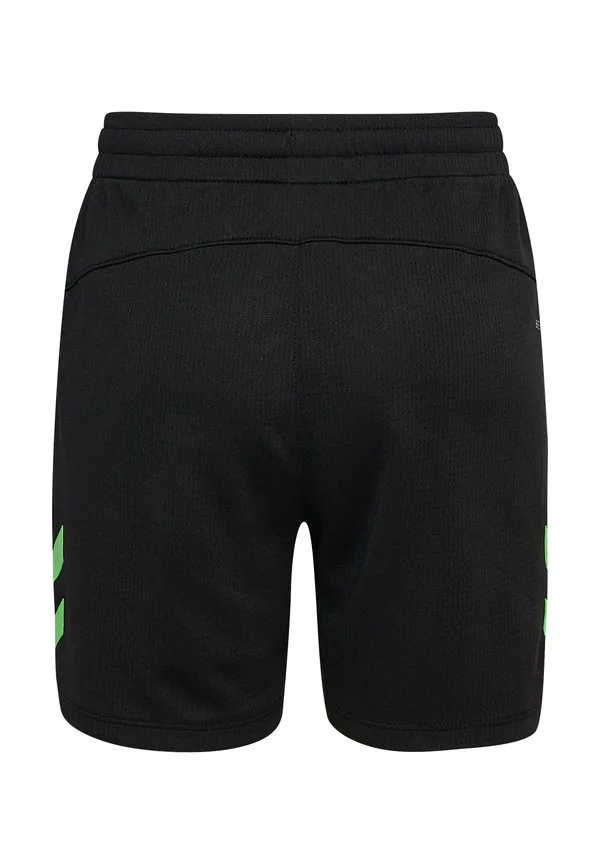 Спортивные шорты lead 2.0 Hummel, Black Green Gecko — фото 2