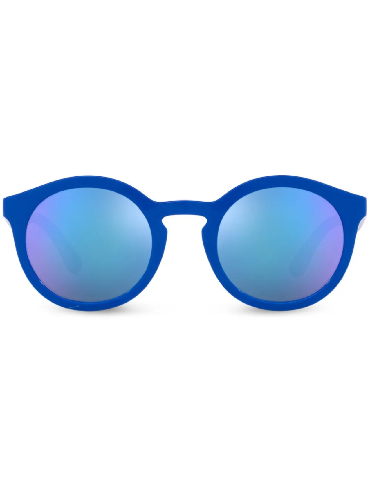 

Солнцезащитные очки Gamers в круглой оправе Dolce & Gabbana Eyewear, синий