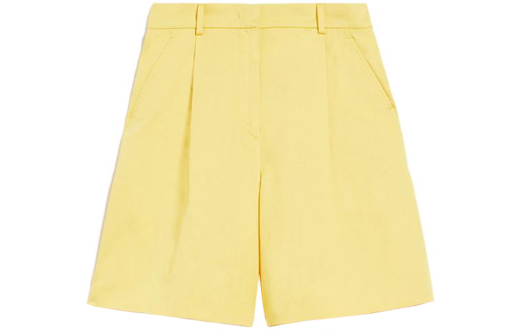 

WEEKEND MaxMara Женские повседневные шорты желтого цвета
