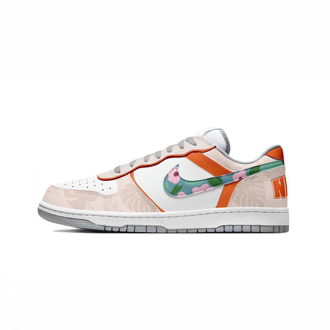 

Nike Кроссовки для скейтбординга Big Mr. Nick Abrasion Resistant Breathable Low top мужские розовые