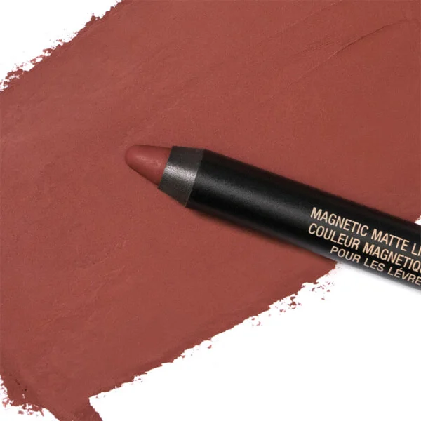 Магнитная матовая помада для губ 2,8 г Nudestix, цвет freckle — фото 3