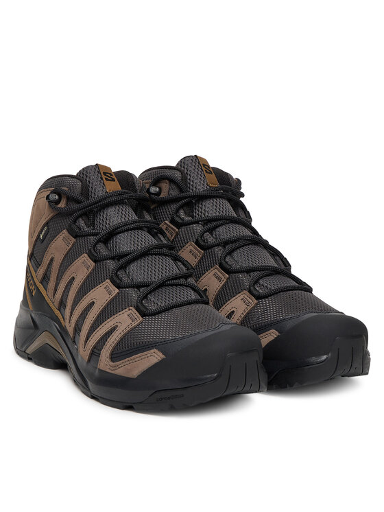 Треккинговые ботинки X-Adventure Recon Mid Gore-Tex L47814500 Salomon, серый — фото 2