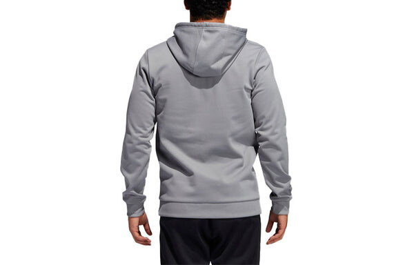 Толстовка Men's adidas Large Logo Basketball Sports Gray, серый — фото 2