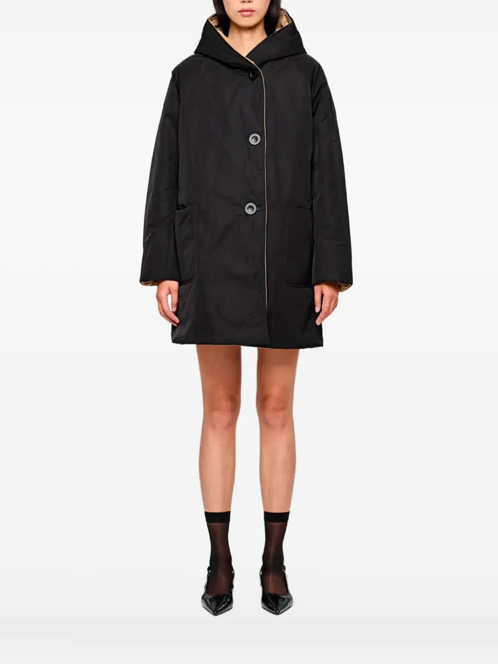 

Двусторонняя куртка с капюшоном Oof Wear, черный