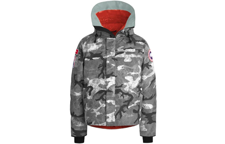 

RHUDE X NBA SS21 Пуховик Унисекс Белый Камуфляж Canada Goose