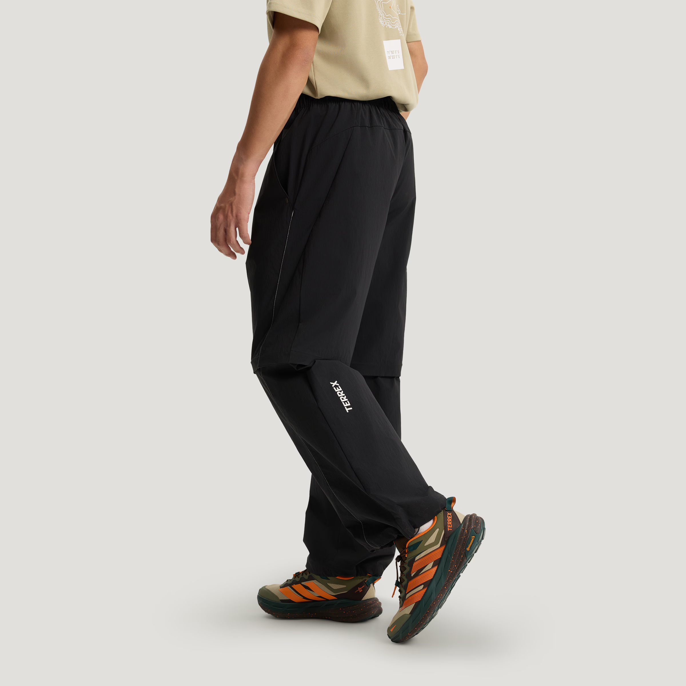 Брюки Terrex XPLORIC WATER REPELLENT PANT мужские спортивные Adidas, черный — фото 4