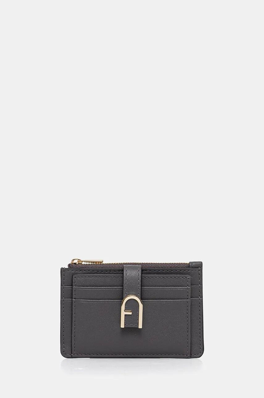 

Кожаный кошелек Furla, серый