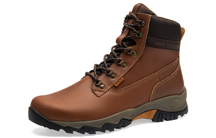 

Ботинки мужские Outdoor High-Top Brown Brown Kailas