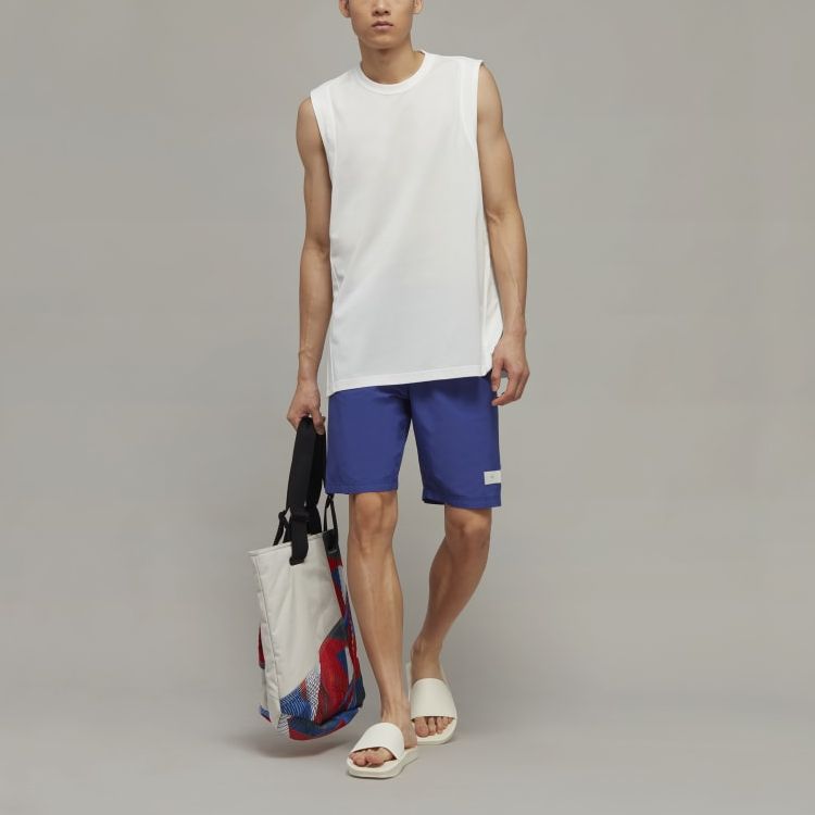 Спортивный топ adidas Y-3 Tank Top 'White' HY1256, белый — фото 2