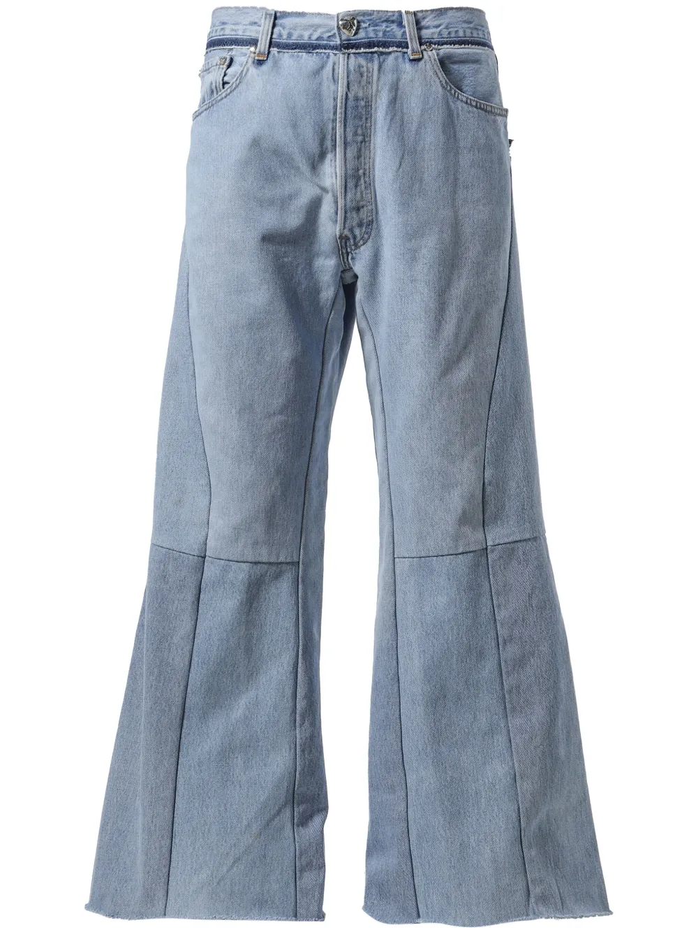 

Джинсы bootcut со вставками Readymade, синий