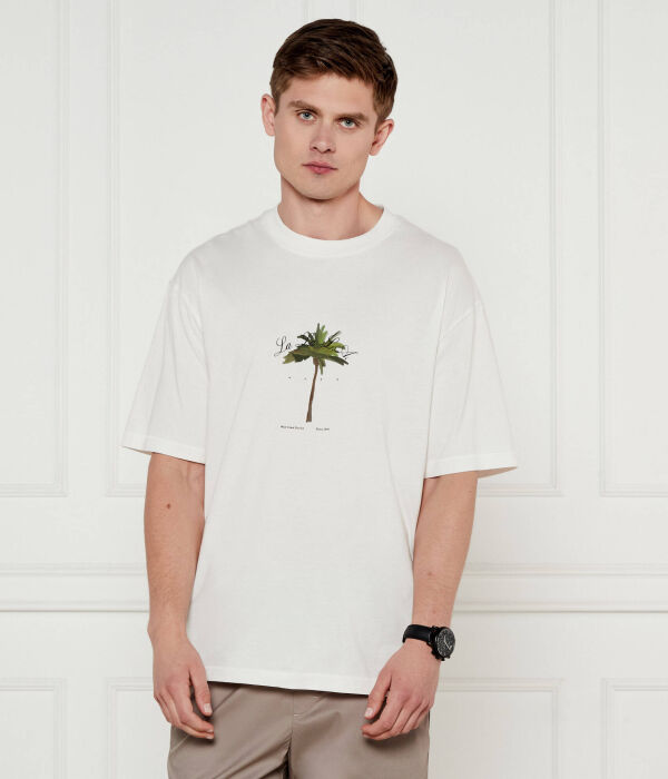 

Футболки для двоих Relaxed fit Hugo, экрю