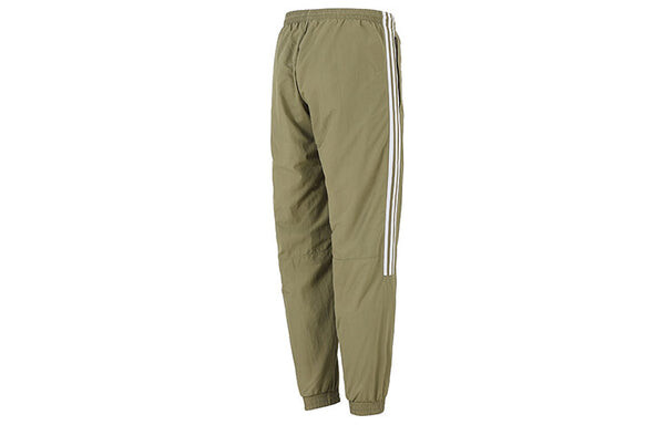 Спортивные штаны Men's adidas originals Lock Up Tp Stripe Logo Woven Bundle Feet Sports Pants/Trousers/Joggers Autumn Green, зеленый — фото 2