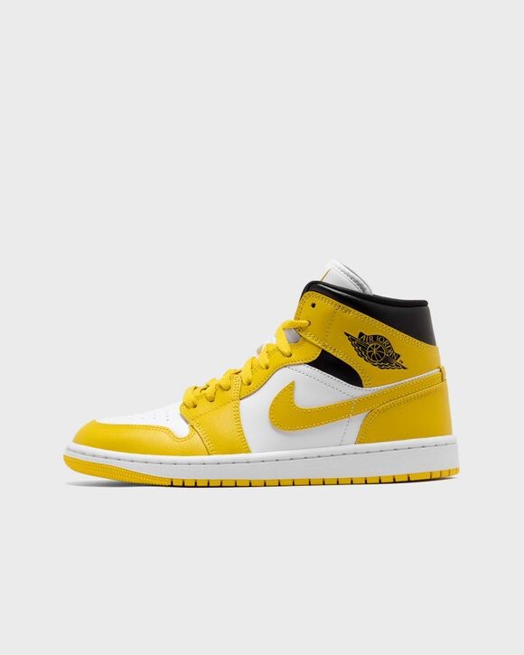 

Кроссовки Jordan Wmns Air Jordan 1 Mid, цвет white/vivid sulfur-black