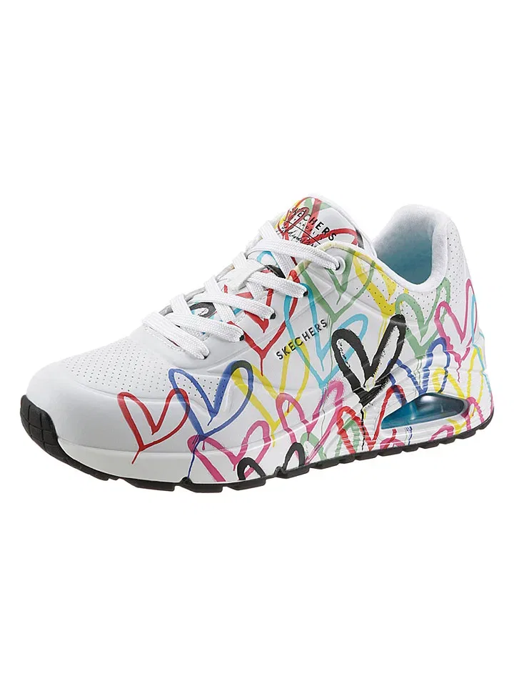 Кроссовки разноцветные Skechers Белый/Разноцветный