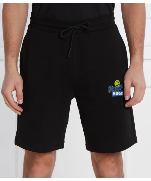 

Шорты шустрые Regular fit Hugo Blue, черный