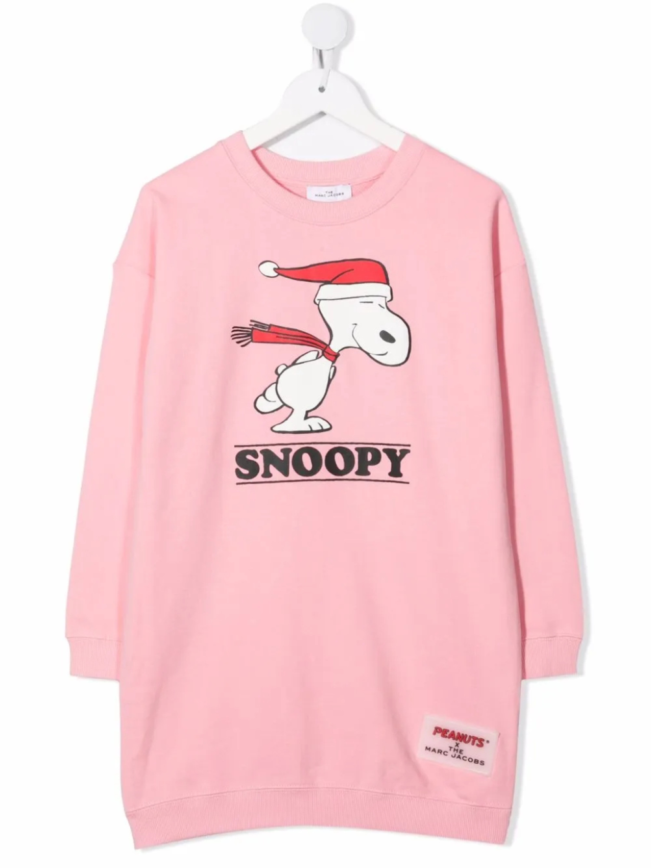 

Marc Jacobs Kids платье с принтом из коллаборации с Peanuts, розовый
