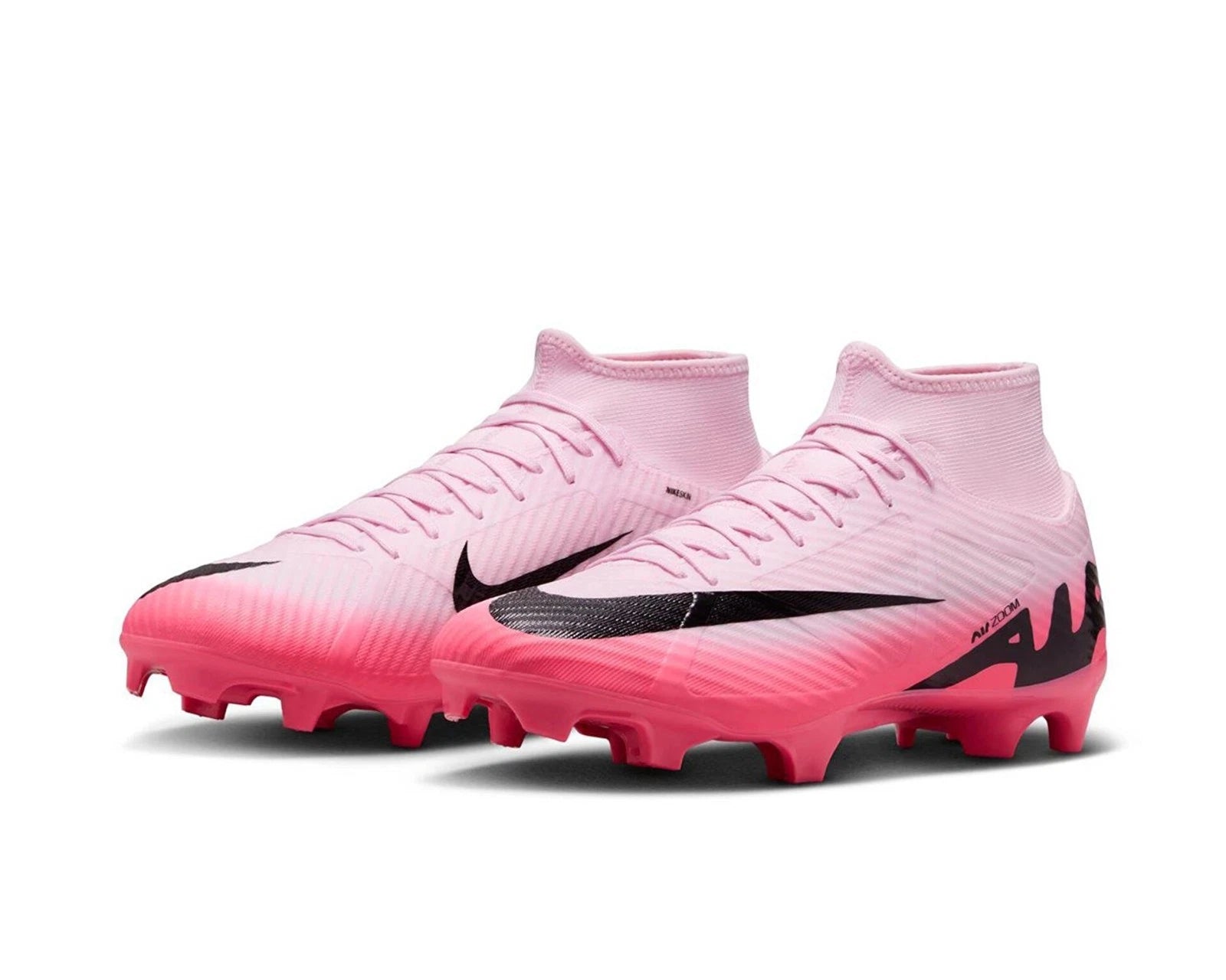 Футбольные бутсы Nike Mercurial Superfly 9 Academy MG DJ5625-601, унисекс, розовые, NIN609 — фото 2