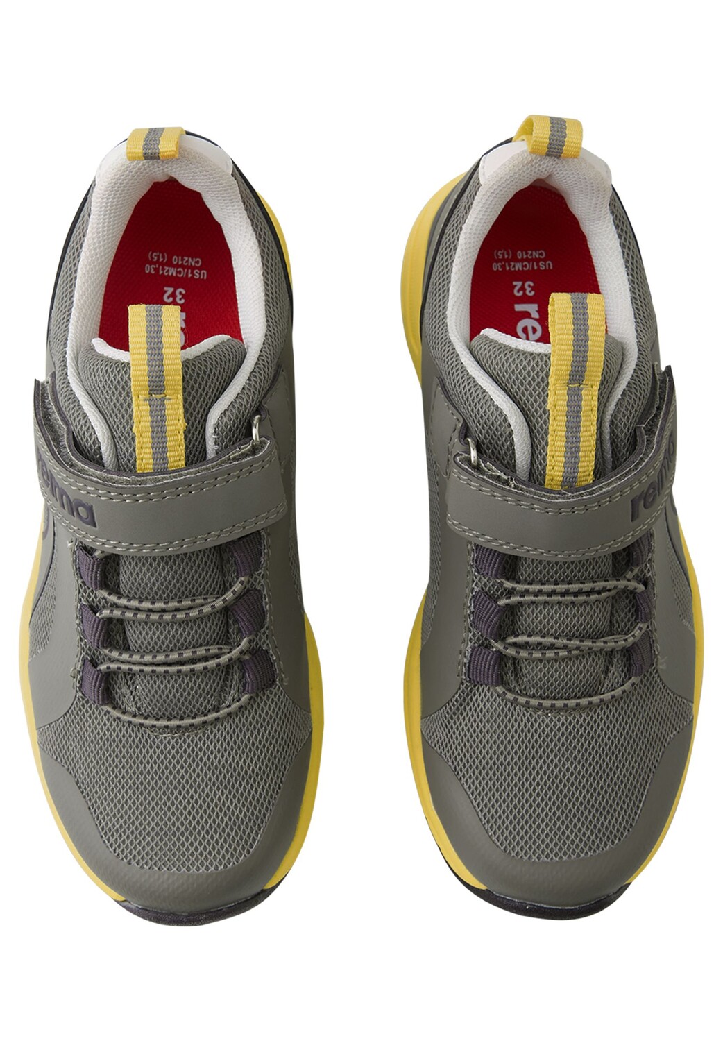 Низкие кроссовки Reima Reimatec Schuhe Enkka, цвет Greyish green — фото 3