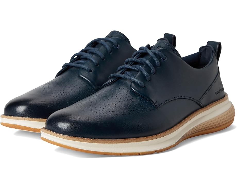 

Оксфорды Cole Haan Originalgrand Energy Weave Plain Toe Oxford, цвет Navy Blazer/Ivory/Dark Gum