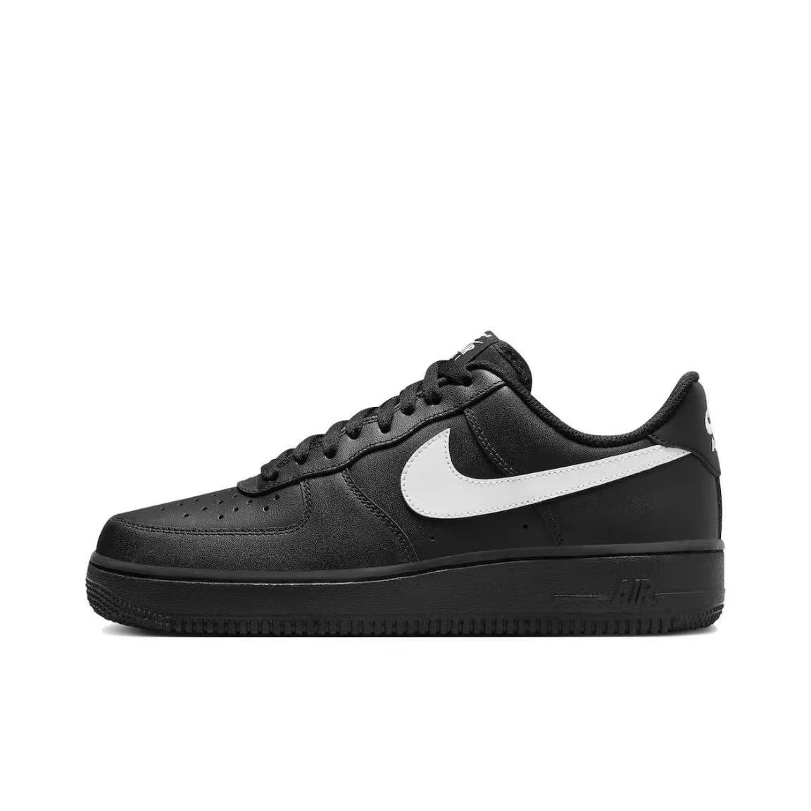 

Nike Кроссовки для скейтбординга Air Force 1 Height Increasing Abrasion Resistant Slip Resistant Low top Unisex Black Green Orange