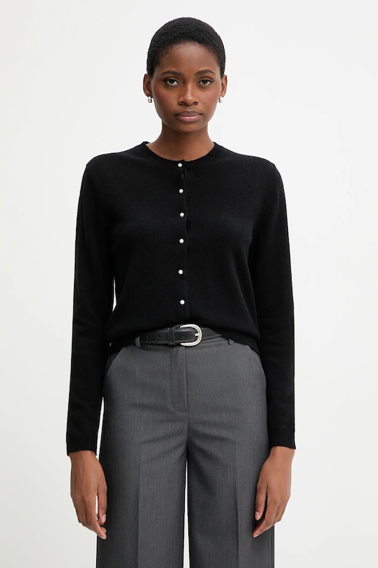 

Шерстяной кардиган United Colors Of Benetton, черный