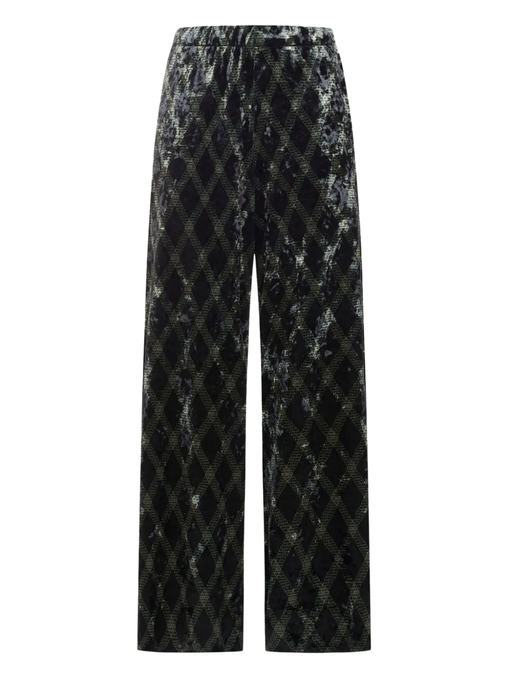 

Брюки с ромбовидным узором Pierre-Louis Mascia, черный