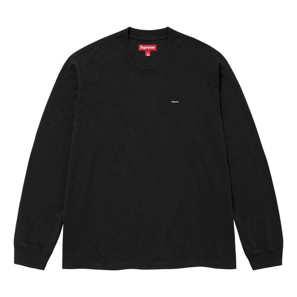 

Футболка small box l/s t-shirt 'black' Supreme, черный