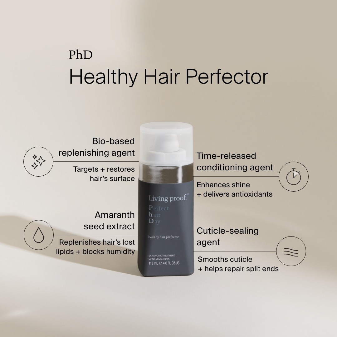 Крем для волос perfect hair day healthy hair perfector Living Proof, объем 118 мл — фото 4