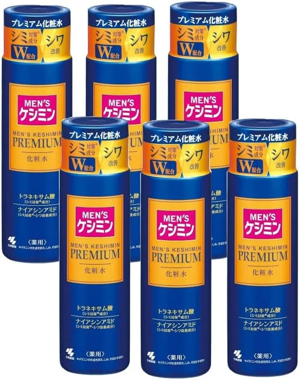 Лосьон Kobayashi Pharmaceutical — Для лица Men's Keshimin Premium, по , от пигментных пятен и морщин, 160 мл
