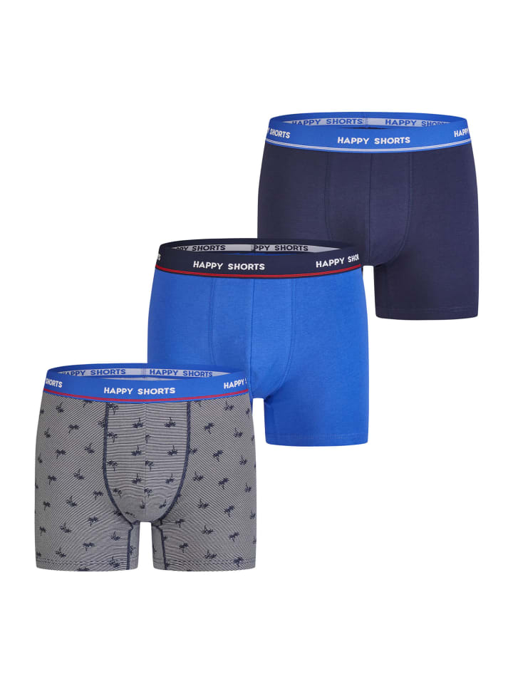 

Боксерские трусы Happy Shorts, цвет palm-stripe