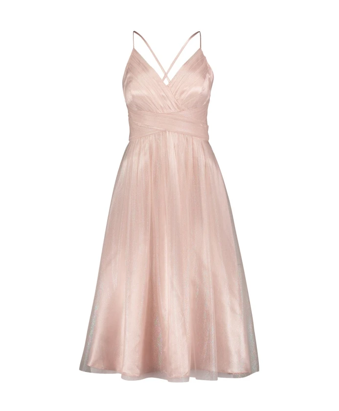 

Платье миди из тюля Vera Mont, розовый