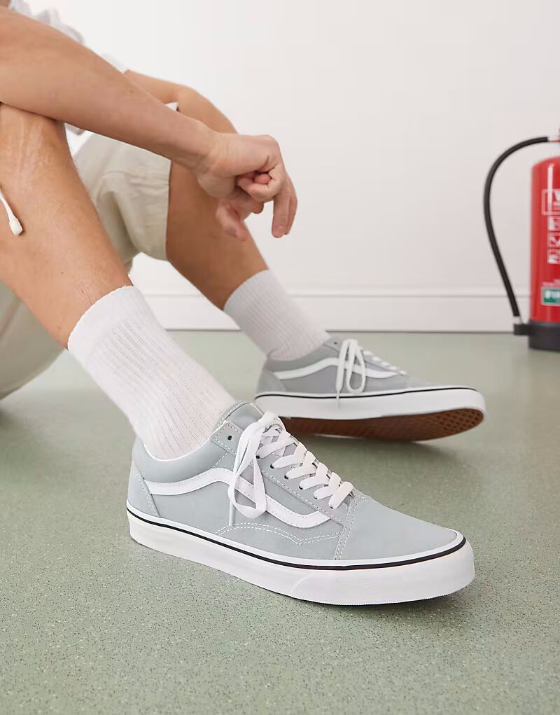 

Кроссовки Vans Old Skool Color Theory светло-серого цвета