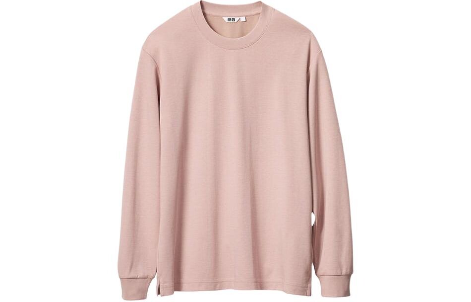 

Футболка U Collection мужская персиково-розовая Uniqlo, розовый