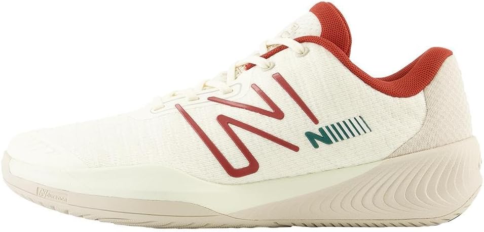 Мужские теннисные кроссовки New Balance FuelCell 996 V4 для жесткого корта, белый — фото 3