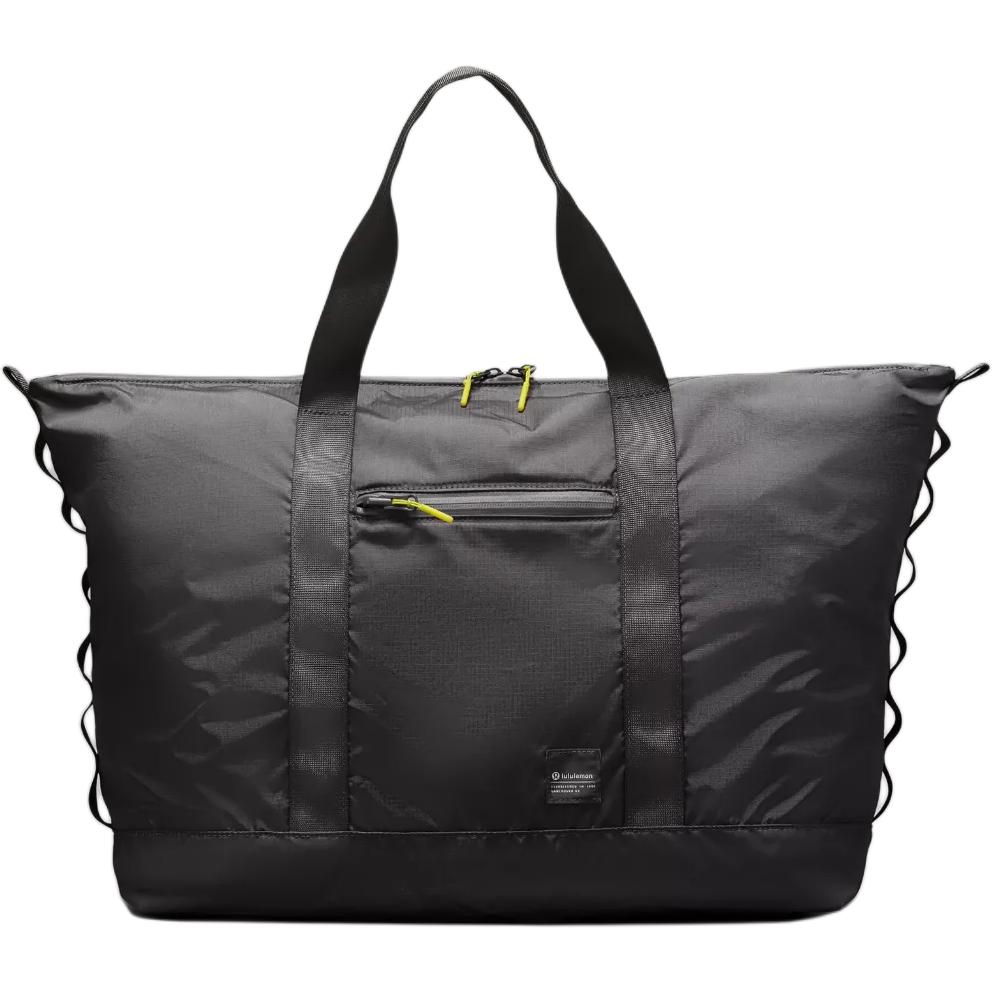 

Lululemon Складная нейлоновая дорожная сумка 32 литра унисекс черная, Black