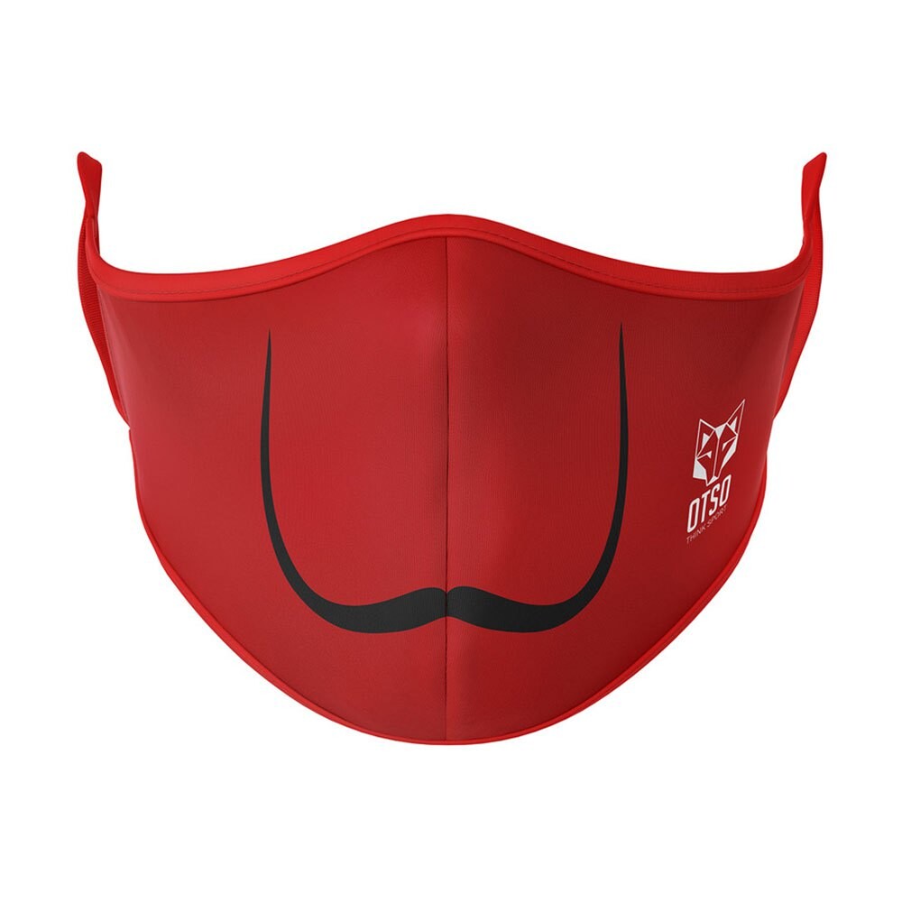 

Маска Otso Moustache, красный